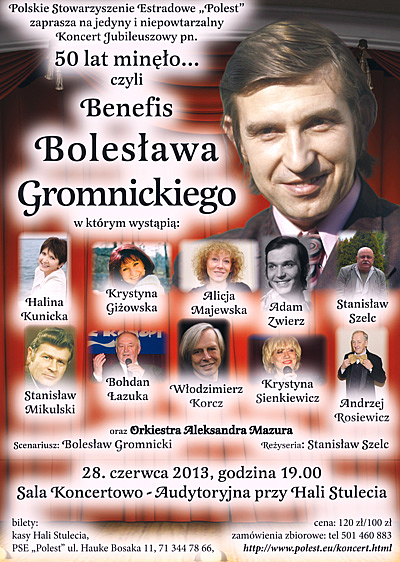 Benefis Bolesława Gromnickiego