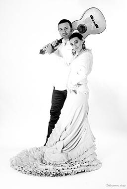 Marta Dębska i Arturo "El Polaco" na warsztatach flamenco w Krakowie