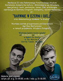 Barwnie w czerni i bieli